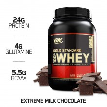ON 100% Whey Gold Standard Extreme Milk Chocolate  2LB