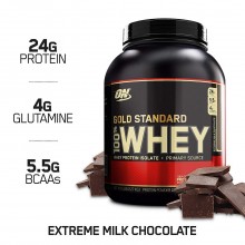 ON 100% Whey Gold Standard Extreme Milk Chocolate 5LB