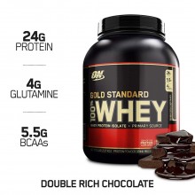 ON 100% Whey Gold Standard Double Rich Chocolate